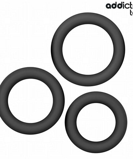 Addicted Toys – Set Of Silicone Rings Model 1 Addicted Toys – Set Of Silicone Rings Model 1