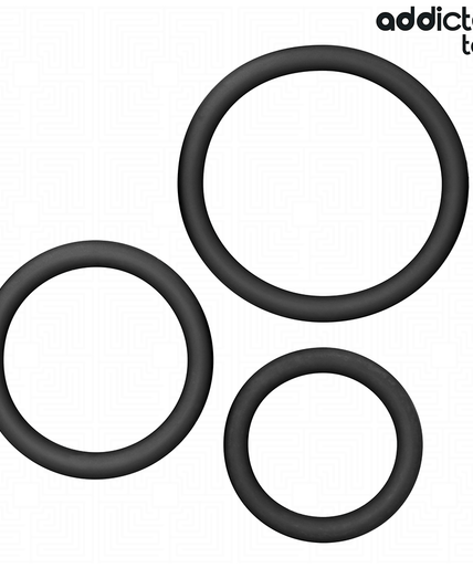 Addicted Toys – Set Of Silicone Rings Model 2 Addicted Toys – Set Of Silicone Rings Model 2