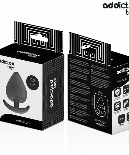 Addicted Toys – Anal Plug Silicone Size XL 9.5 Cm Addicted Toys – Anal Plug Silicone Size XL 9.5 Cm