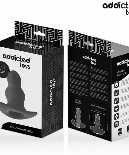 Addicted Toys – Hollow Anal Plug Silicone Size XL 13.9 Cm Addicted Toys – Hollow Anal Plug Silicone Size XL 13.9 Cm
