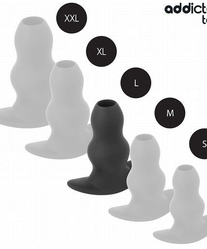 Addicted Toys – Hollow Anal Plug Silicone Size L 11.1 Cm Addicted Toys – Hollow Anal Plug Silicone Size L 11.1 Cm