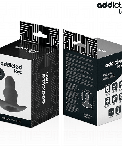 Addicted Toys – Hollow Anal Plug Silicone Size L 11.1 Cm Addicted Toys – Hollow Anal Plug Silicone Size L 11.1 Cm