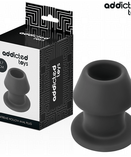 Addicted Toys – Extrem hohler Analplug aus Silikon Größe M 8,7 cm Addicted Toys – Extrem hohler Analplug aus Silikon Größe M 8,7 cm