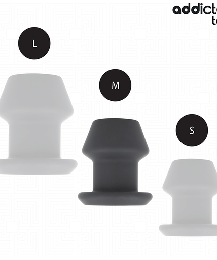 Addicted Toys – Extreme Hollow Anal Plug Silicone Size M 8.7 Cm Addicted Toys – Extreme Hollow Anal Plug Silicone Size M 8.7 Cm