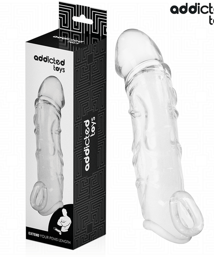 Addicted Toys – Transparente Penisverlängerung 27 cm Addicted Toys – Transparente Penisverlängerung 27 cm