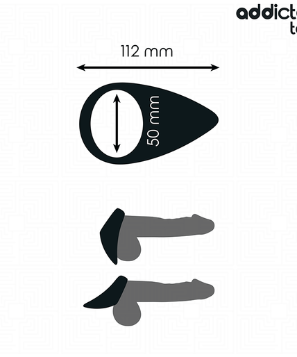 Addicted Toys – Tear Shaped Penis Ring Addicted Toys – Tear Shaped Penis Ring