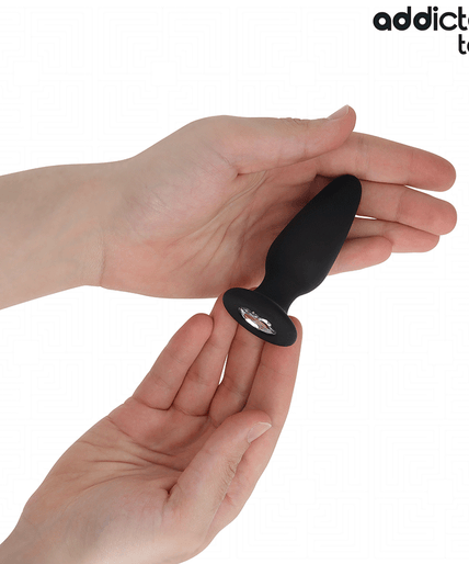Addicted Toys – Anal Plug With Jewel Silicone Size S 8.8 Cm Addicted Toys – Anal Plug With Jewel Silicone Size S 8.8 Cm