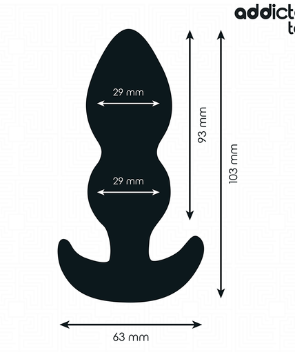 Addicted Toys – Anal Plug Silicone Size S 10.3 Cm Addicted Toys – Anal Plug Silicone Size S 10.3 Cm