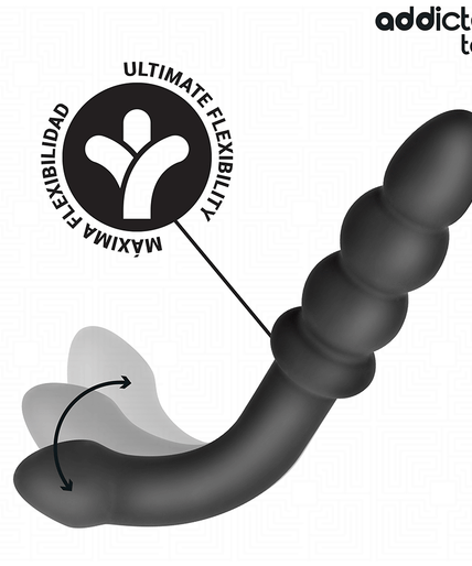 Addicted Toys – Double Anal Massager Silicone 16.5 Cm Addicted Toys – Double Anal Massager Silicone 16.5 Cm