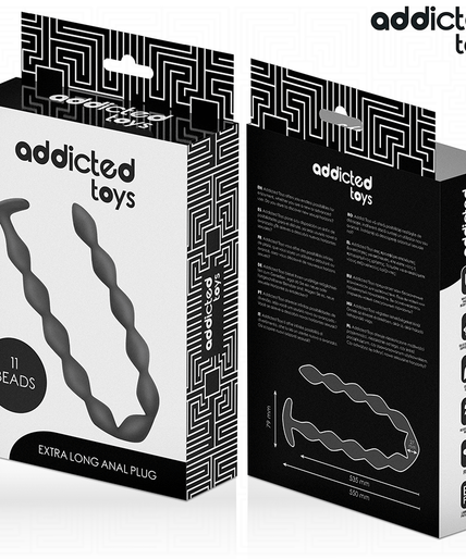 Addicted Toys – Extra Long Silicone Anal Plug Addicted Toys – Extra Long Silicone Anal Plug