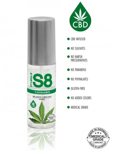 Stimul8 – S8 Cannabis Hybrid Lubricant 50 Ml Stimul8 – S8 Cannabis Hybrid Lubricant 50 Ml