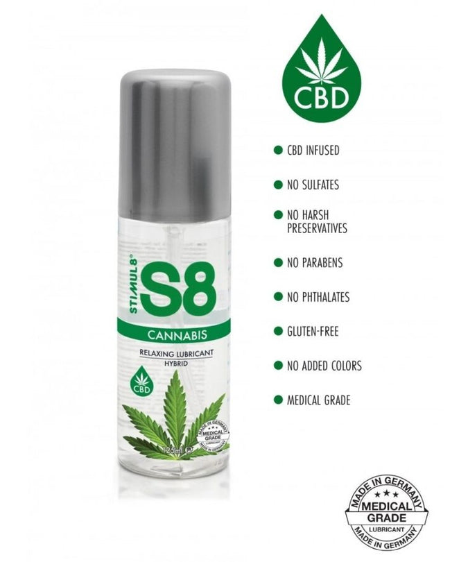 Stimul8 – S8 Cannabis Hybrid Gleitmittel 125 Ml