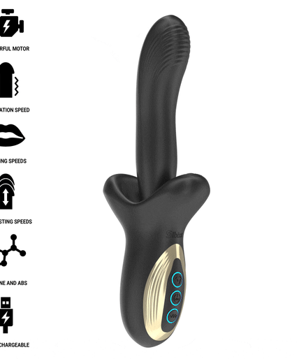 Ibiza – Leistungsstarker Vibrator mit Stoß- und Beißeffekt Ibiza – Leistungsstarker Vibrator mit Stoß- und Beißeffekt