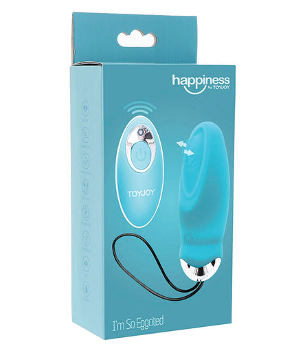 Toyjoy – Happiness I'm So Eggcited Fernbedienungs-Vibrator Blau Toyjoy – Happiness I'm So Eggcited Fernbedienungs-Vibrator Blau