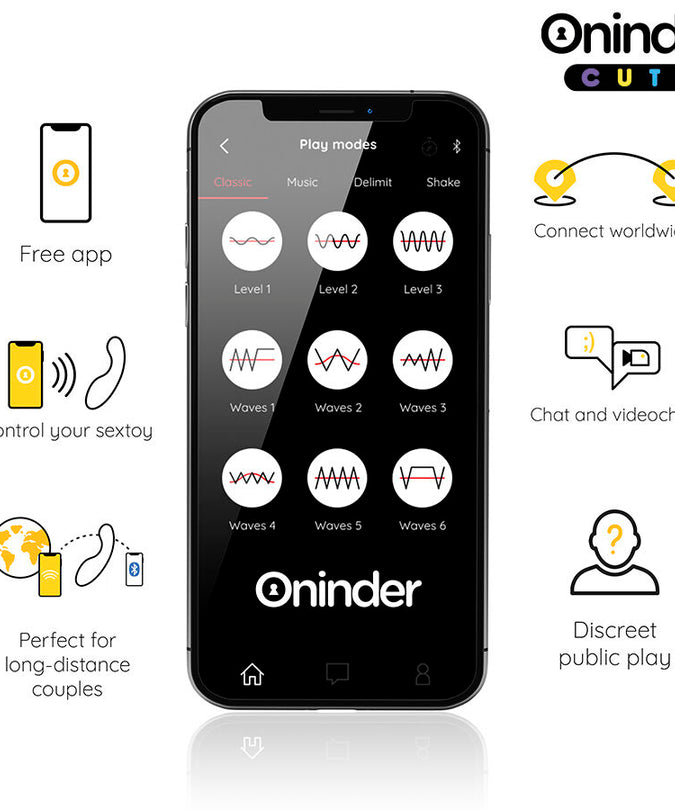 Oninder Cute – Love Buddy Master G – Spot Vibrator – Free Worldwide App