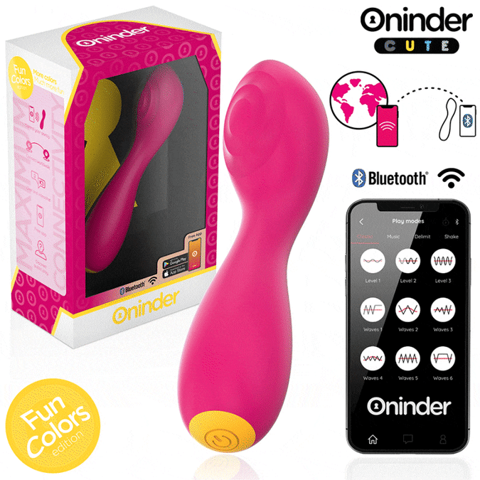 Oninder Cute – Love Buddy Master G – Spot Vibrator – Gratis Wereldwijde App