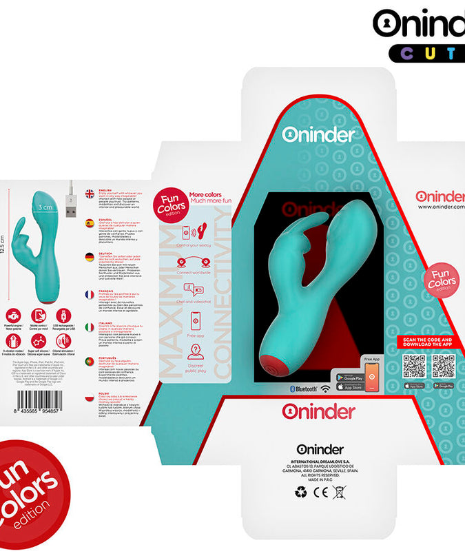 Oninder Cute – Love Bunny G – Spot Klitorisvibrator – Kostenlose weltweite App