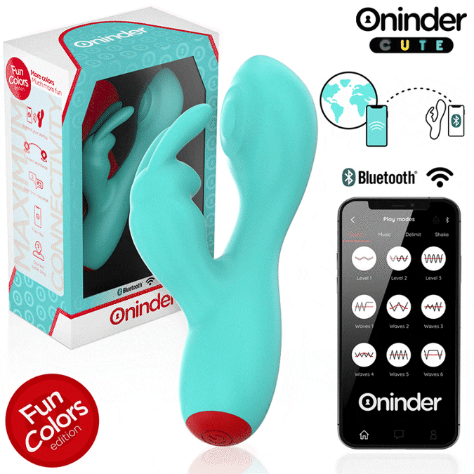 Oninder Cute – Love Bunny G – Spot Klitorisvibrator – Kostenlose weltweite App