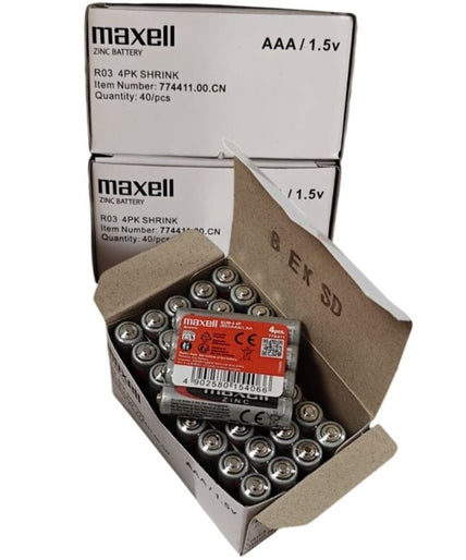 Maxell – Battery Salina Manganeso Aaa R03 Retractil*4 Maxell – Battery Salina Manganeso Aaa R03 Retractil*4