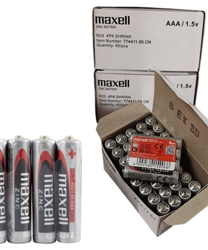 Maxell – Battery Salina Manganeso Aaa R03 Retractil*4 Maxell – Battery Salina Manganeso Aaa R03 Retractil*4