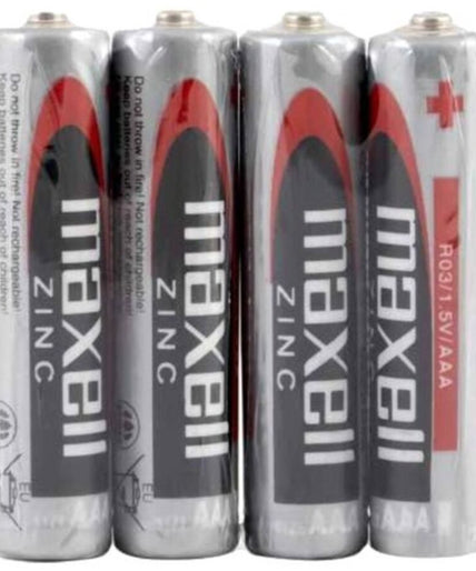 Maxell – Battery Salina Manganeso Aaa R03 Retractil*4 Maxell – Battery Salina Manganeso Aaa R03 Retractil*4