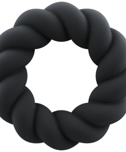 Rocks – Off – Twist Schwarzer Silikon Masturbator Ring Rocks – Off – Twist Schwarzer Silikon Masturbator Ring