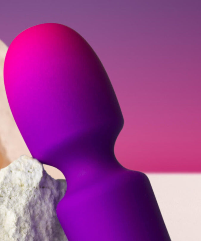Rocks-Off Glo Girl Mini Vibrator Staf Paars