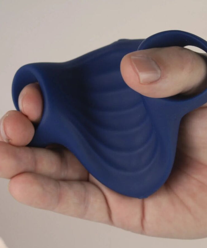 Rocks – Off – Palm Blauer flexibler Vibrator Masturbator