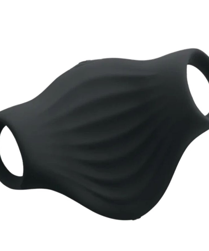 Rocks – Off – Palm Schwarzer flexibler Vibrator Masturbator