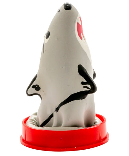 Condomerie – Handpainted Novelty Condoms Shark Model 1 Condomerie – Handpainted Novelty Condoms Shark Model 1