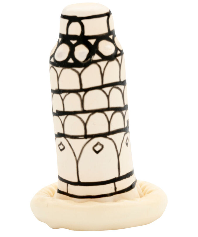 Condomerie – Handpainted Novelty Condoms Pisa Tower