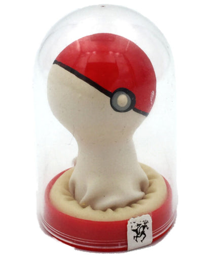 Condomerie – Handpainted Novelty Condoms Pokeball Red – White Condomerie – Handpainted Novelty Condoms Pokeball Red – White