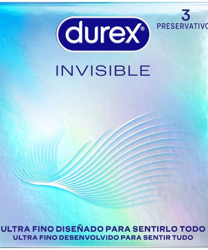Durex – Ultra Thin Invisible Condoms 3 Units Durex – Ultra Thin Invisible Condoms 3 Units