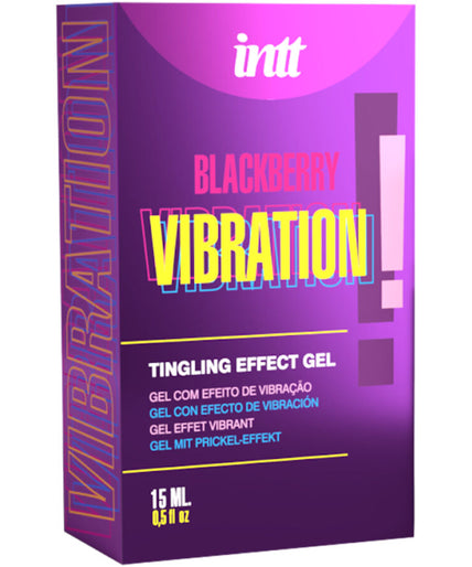 Intt Veröffentlichungen – Flüssiges Vibrationsgel Brombeergeschmack 15 ml Intt Veröffentlichungen – Flüssiges Vibrationsgel Brombeergeschmack 15 ml