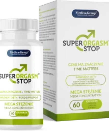 Medica Group – Super Orgasmus Stop Verzögerung für Männer 60 Kapseln Medica Group – Super Orgasmus Stop Verzögerung für Männer 60 Kapseln