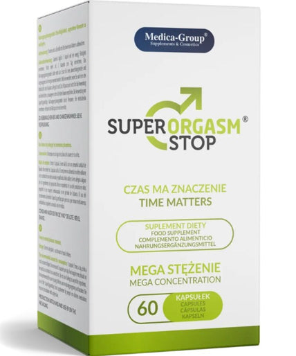 Medica Group – Super Orgasmus Stop Verzögerung für Männer 60 Kapseln Medica Group – Super Orgasmus Stop Verzögerung für Männer 60 Kapseln
