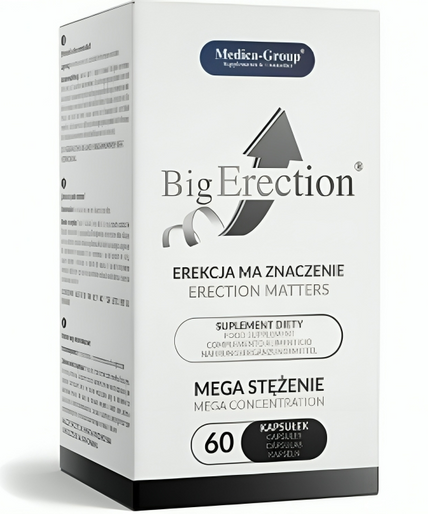 Medica Group – Big Erection Verstärker für Männer 60 Kapseln Medica Group – Big Erection Verstärker für Männer 60 Kapseln