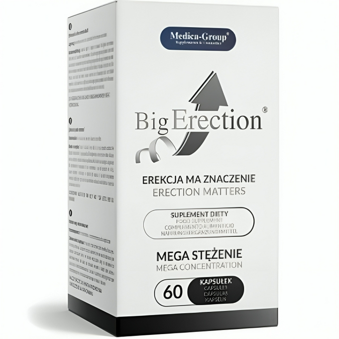 Medica Group – Big Erection Verstärker für Männer 60 Kapseln