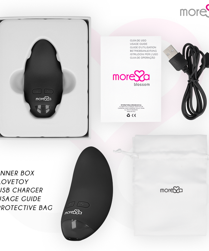 Moressa – Blossom Zwarte Vibrator