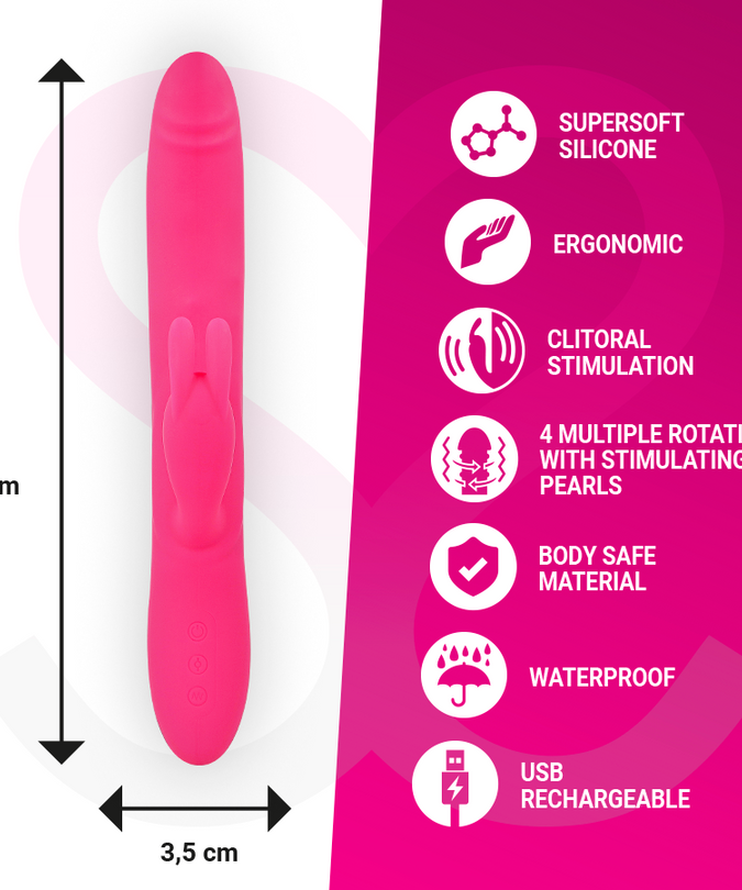 Moressa – Somer Core Vibrator mit Mehrfachrotation