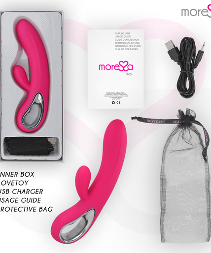 Pleasurements – Moressa – Troy Core Silikon Wiederaufladbarer Rabbit Vibrator Pleasurements – Moressa – Troy Core Silikon Wiederaufladbarer Rabbit Vibrator