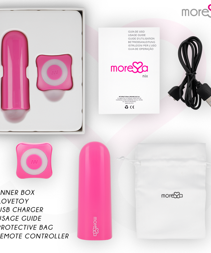 Moressa – Nix Vibrator Fernbedienung Pink