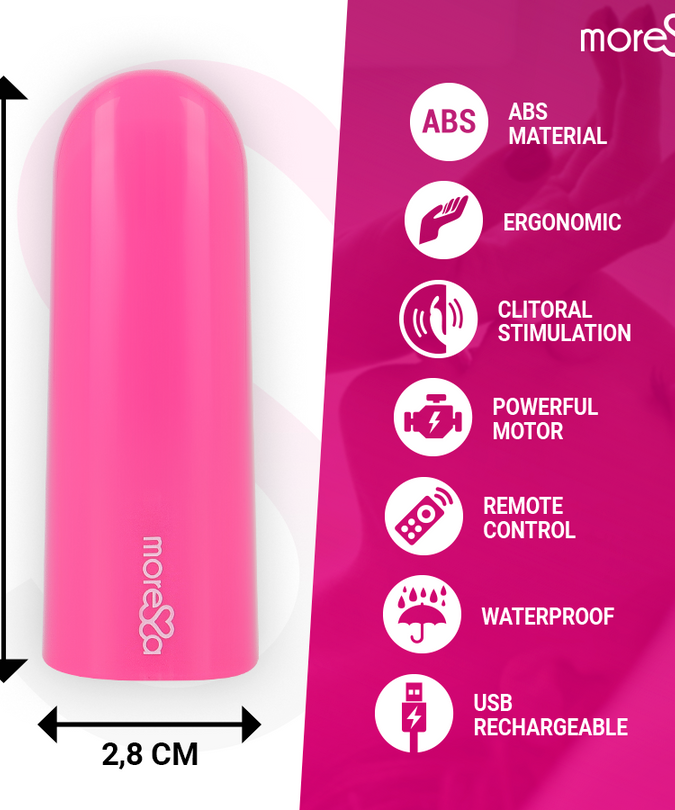 Moressa – Nix Vibrator Fernbedienung Pink