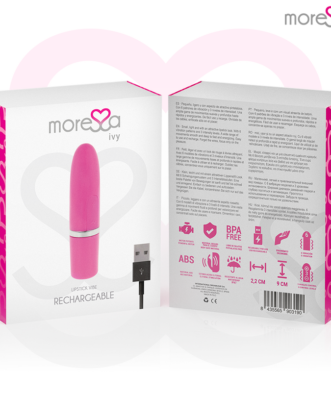 Pleasurements – Moressa – Ivy Reisevibrator Pink