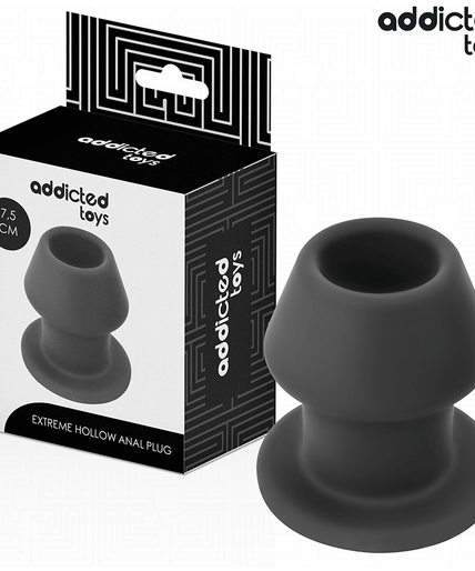 Addicted Toys – Extremer hohler Analplug aus Silikon Größe S 7,5 cm Addicted Toys – Extremer hohler Analplug aus Silikon Größe S 7,5 cm