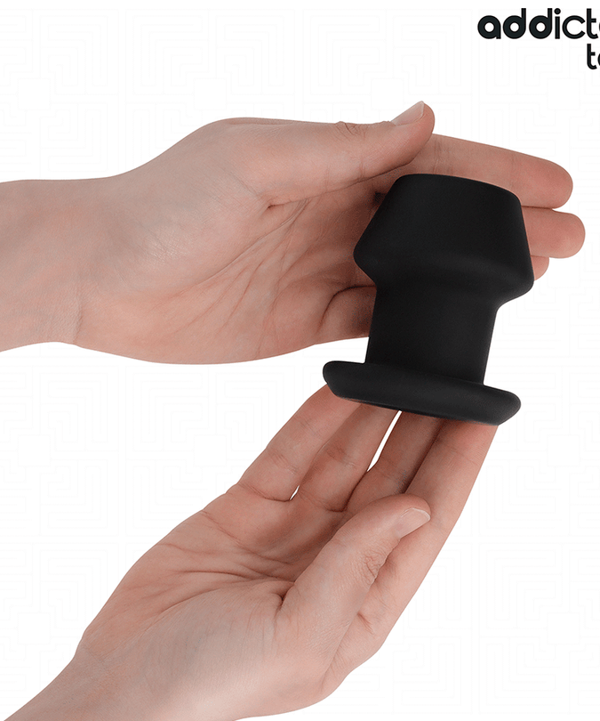 Addicted Toys – Extremer hohler Analplug aus Silikon Größe S 7,5 cm
