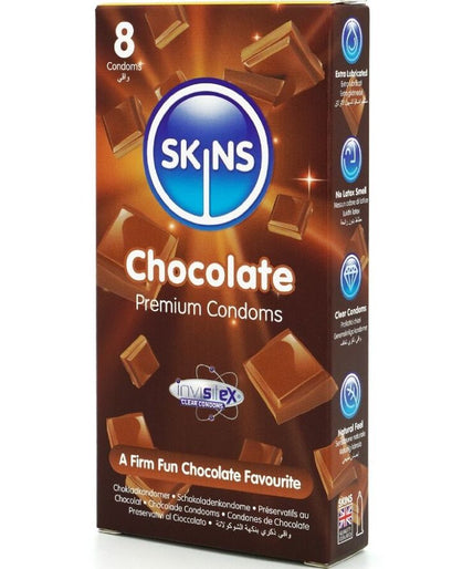 Skins – Chocolate Core Condoomsverpakking 8 Skins – Chocolate Core Condoomsverpakking 8