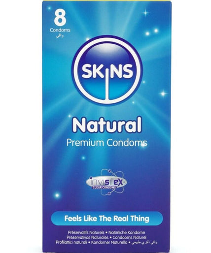 Skins – Natural Core Condoms Pack 8 Skins – Natural Core Condoms Pack 8