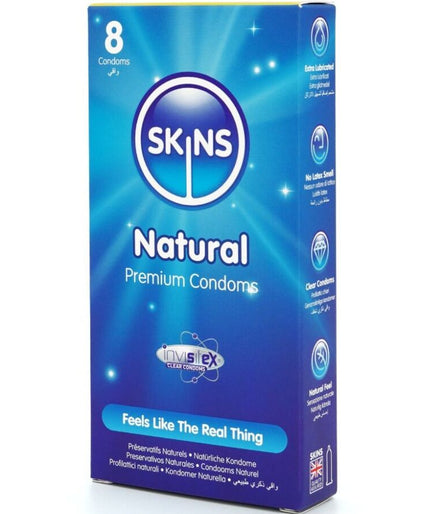 Skins – Natural Core Condoms Pack 8 Skins – Natural Core Condoms Pack 8