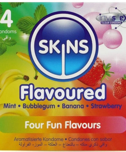 Skins – Multi Flavors Core Condoms Pack 4 Skins – Multi Flavors Core Condoms Pack 4